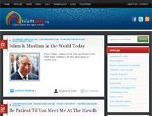 Tablet Screenshot of islamgate.org
